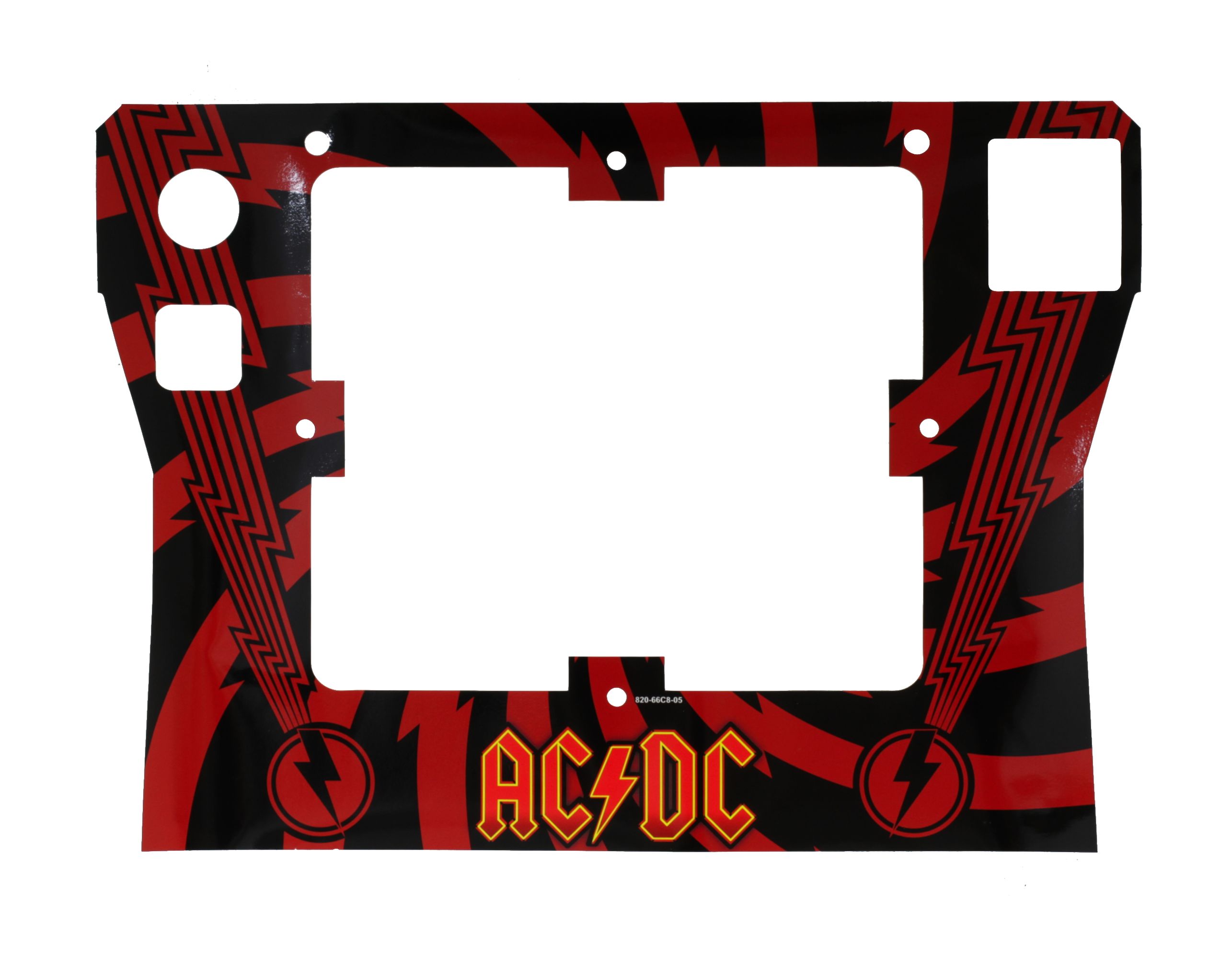 AC/DC Luci Cabinet Decal Front #820-66C8-05 | STERN STORE EU