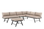 Lounge CALVI multifunktional beige/anthrazit Bild 3