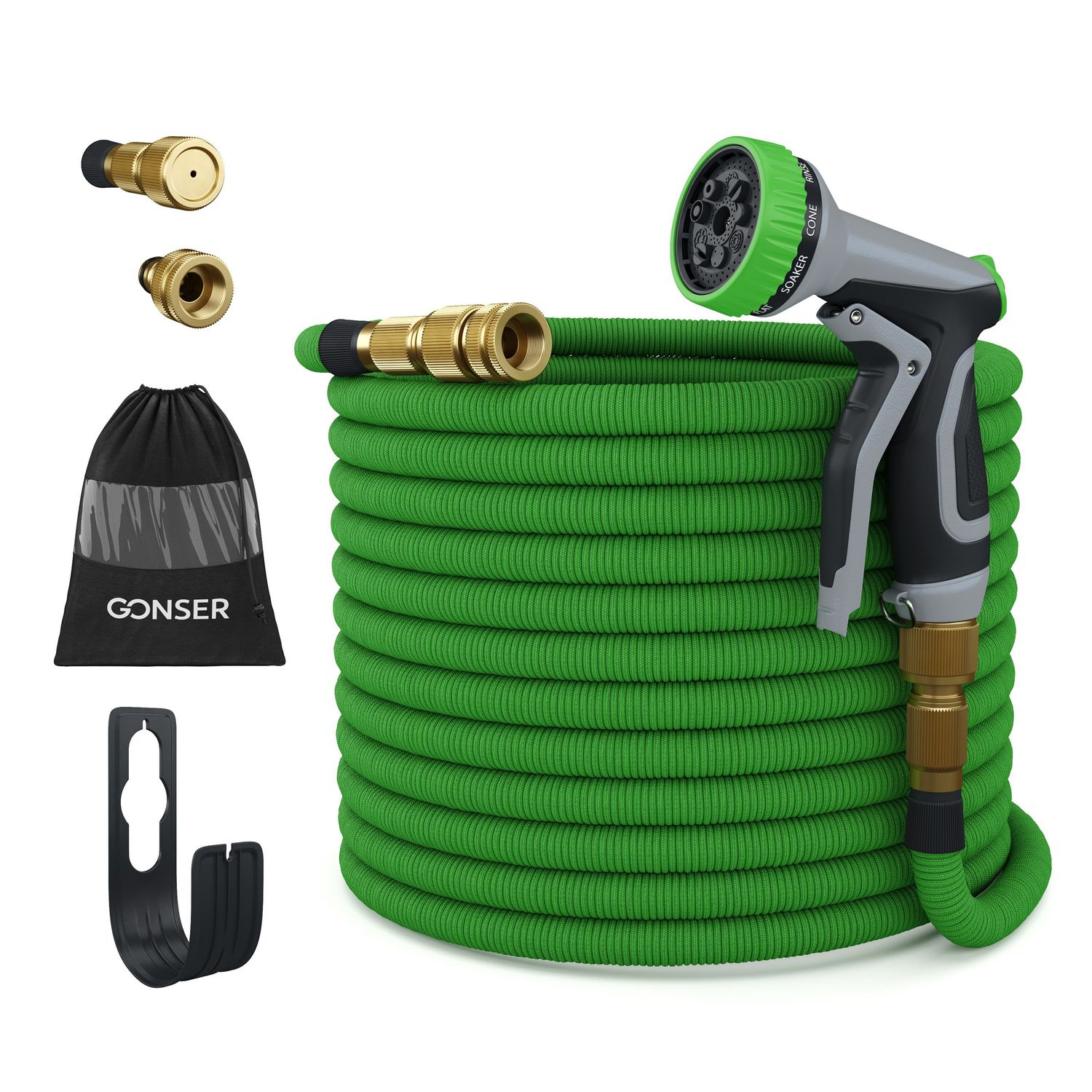 Flexi Premium Gartenschlauch 15 m grün Anzeigebild