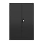 Aktenschrank mit 4 Böden schwarz Bild 4