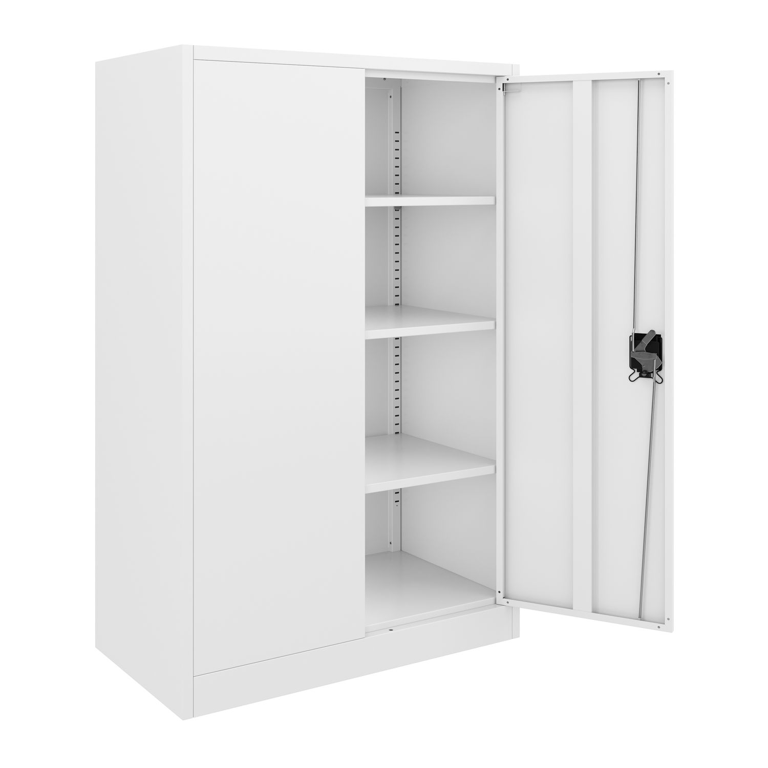 Aktenschrank mit 4 Böden weiss Anzeigebild
