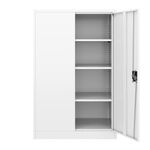 Aktenschrank mit 4 Böden weiss Bild 3