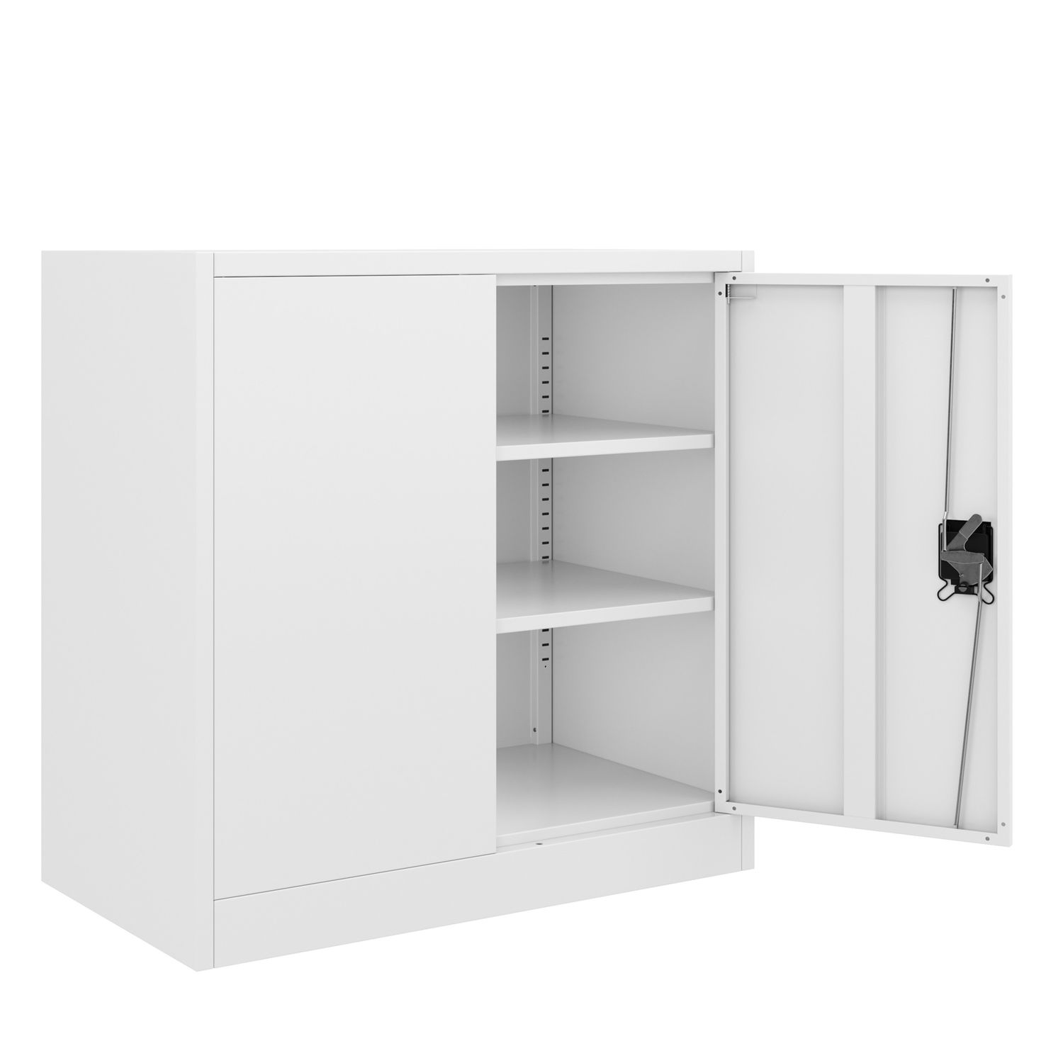 Aktenschrank mit 3 Böden weiss Anzeigebild