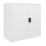 Aktenschrank mit 3 Böden weiss Bild 2