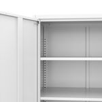 Aktenschrank mit 3 Böden weiss Bild 6