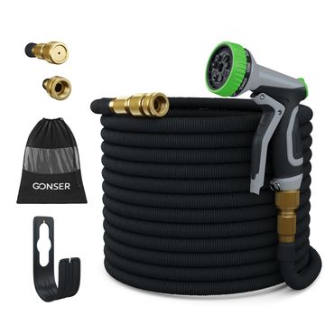 Flexi Premium Gartenschlauch 30 m schwarz Anzeigebild