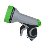 Flexi Premium Gartenschlauch 15 m schwarz Sprühpistole Seitenansicht