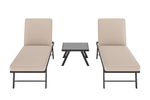 Lounge CALVI multifunktional beige/anthrazit Bild 8