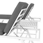 Lounge CALVI multifunktional anthrazit/weiss Bild 10