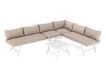 Lounge CALVI multifunktional beige/weiss Bild 3
