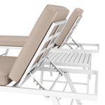 Lounge CALVI multifunktional beige/weiss Bild 10