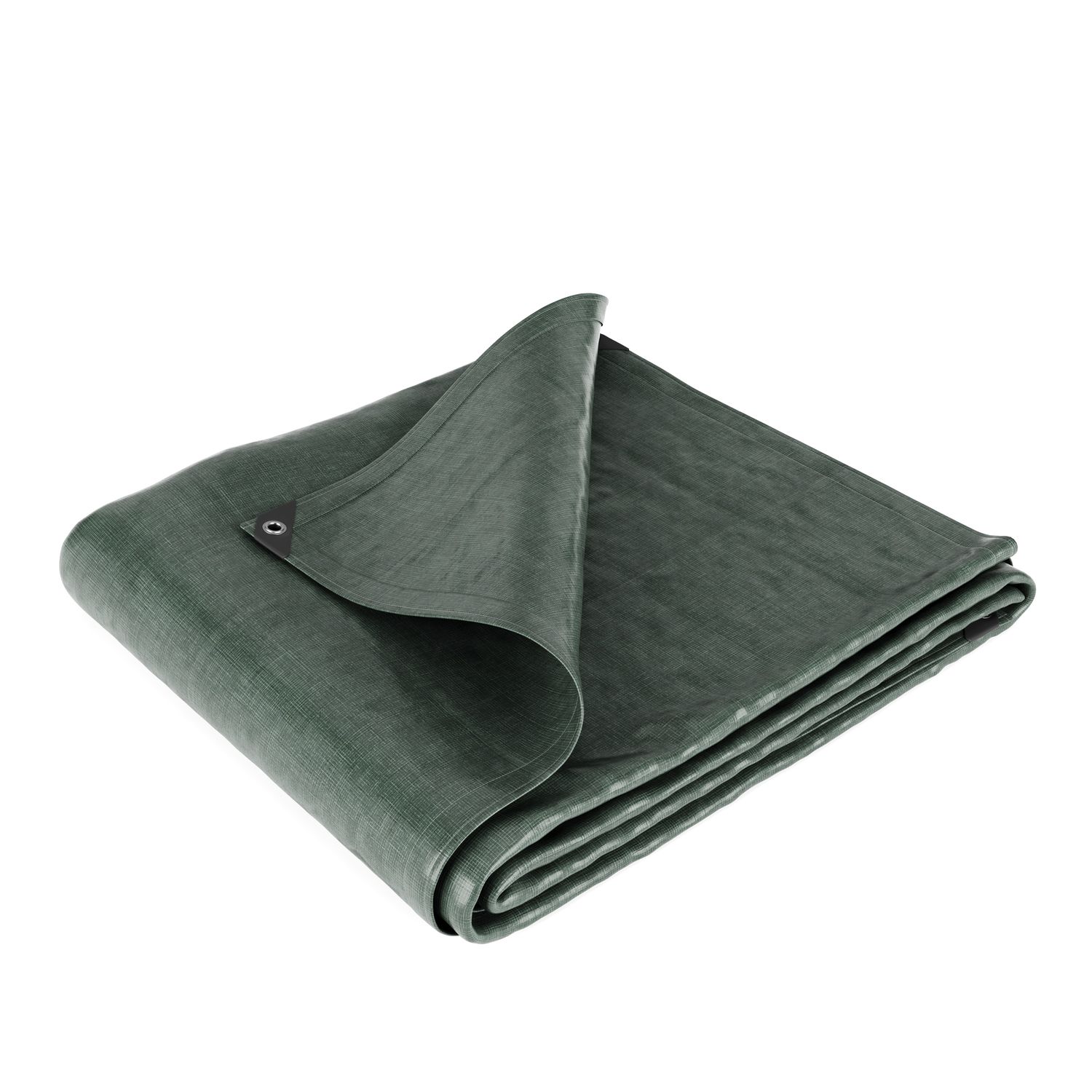 Abdeckplane PE 200g/m2 grün 2 x 2 m Anzeigebild