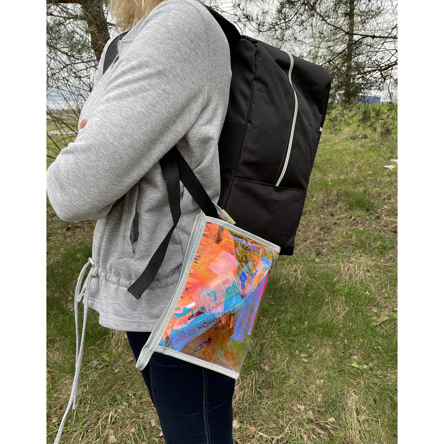 Fliegen Rucksack Als Handtasche Flugzeug Granori Reisetasche