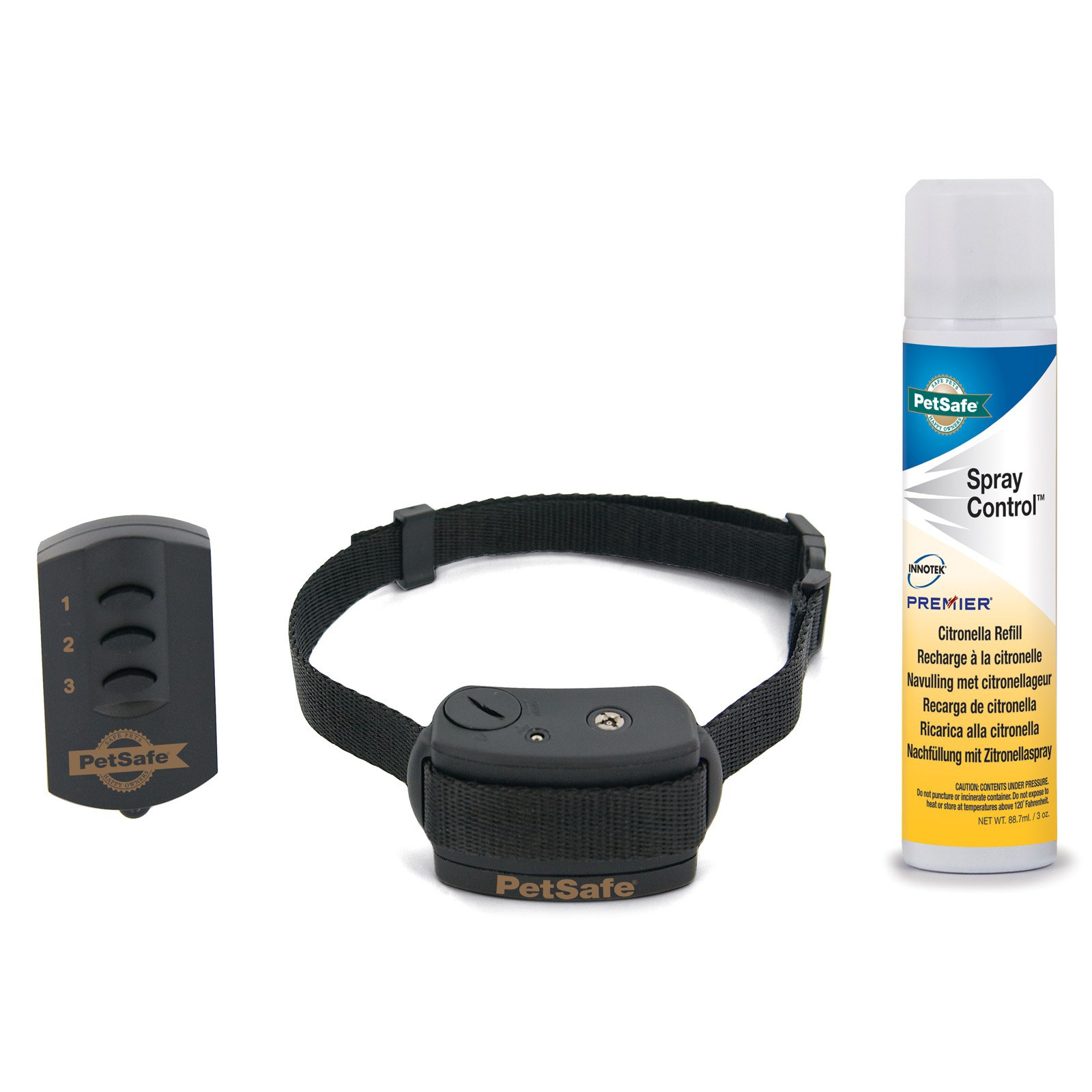 Anti Bell Halsband Spray Für Kleine Hunde Petsafe Spray Commander 85 m Anti-bell Spray Halsband Ferntrainer Hunde