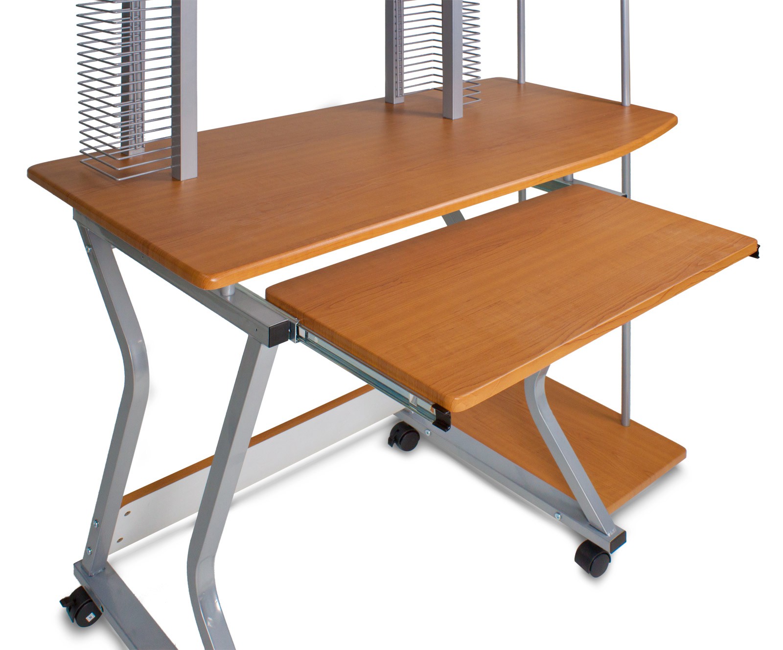 Pc Tisch Wagen Computertisch Computerwagen Schreibtisch Burotisch Mit Rollen Detec Handel De