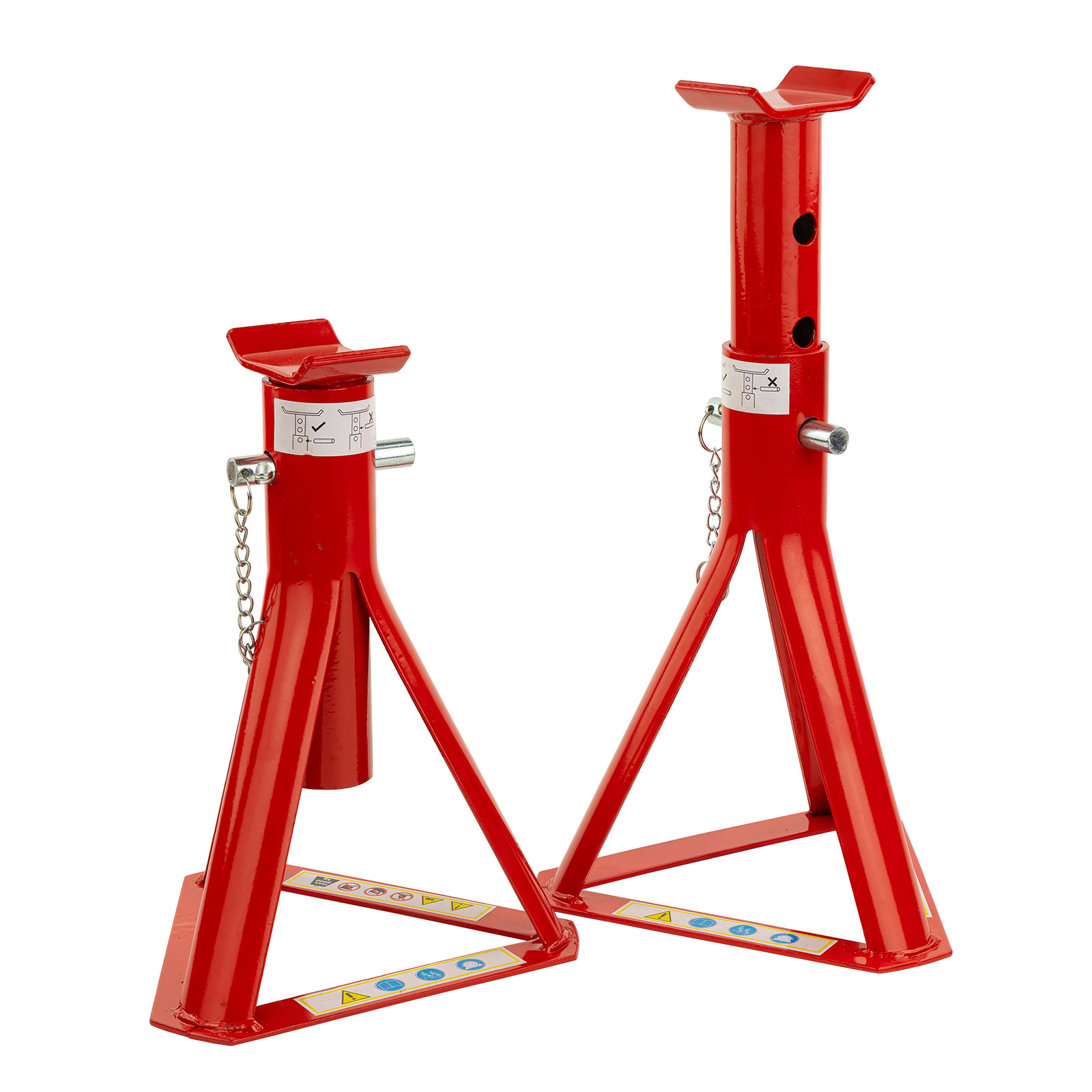 Unterstellbock Abstellbock Wagenheber Lastheber Stutzbock Bocke Kfz Pkw 2x 2 To Detec Handel De