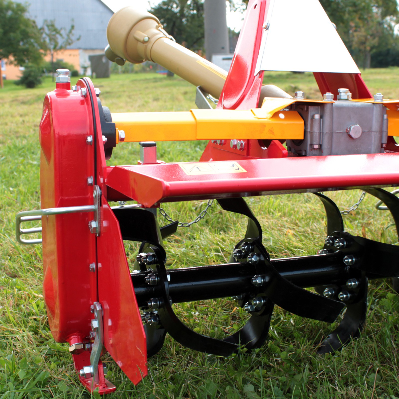 Bodenfräse Heckfräse Ackerfräse Fräse Anbaugerät 105cm für Traktor 20
