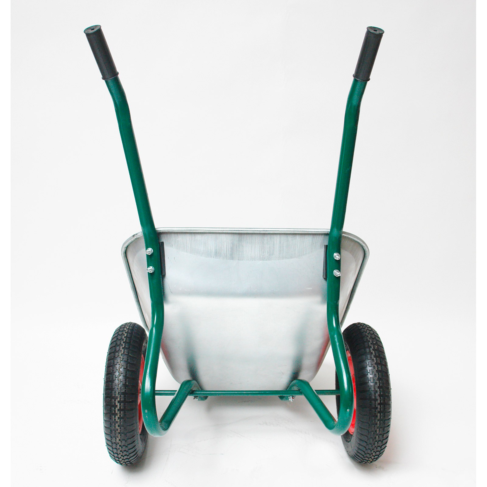 Schubkarre 80 Liter mit 2 Rädern Vollmetall