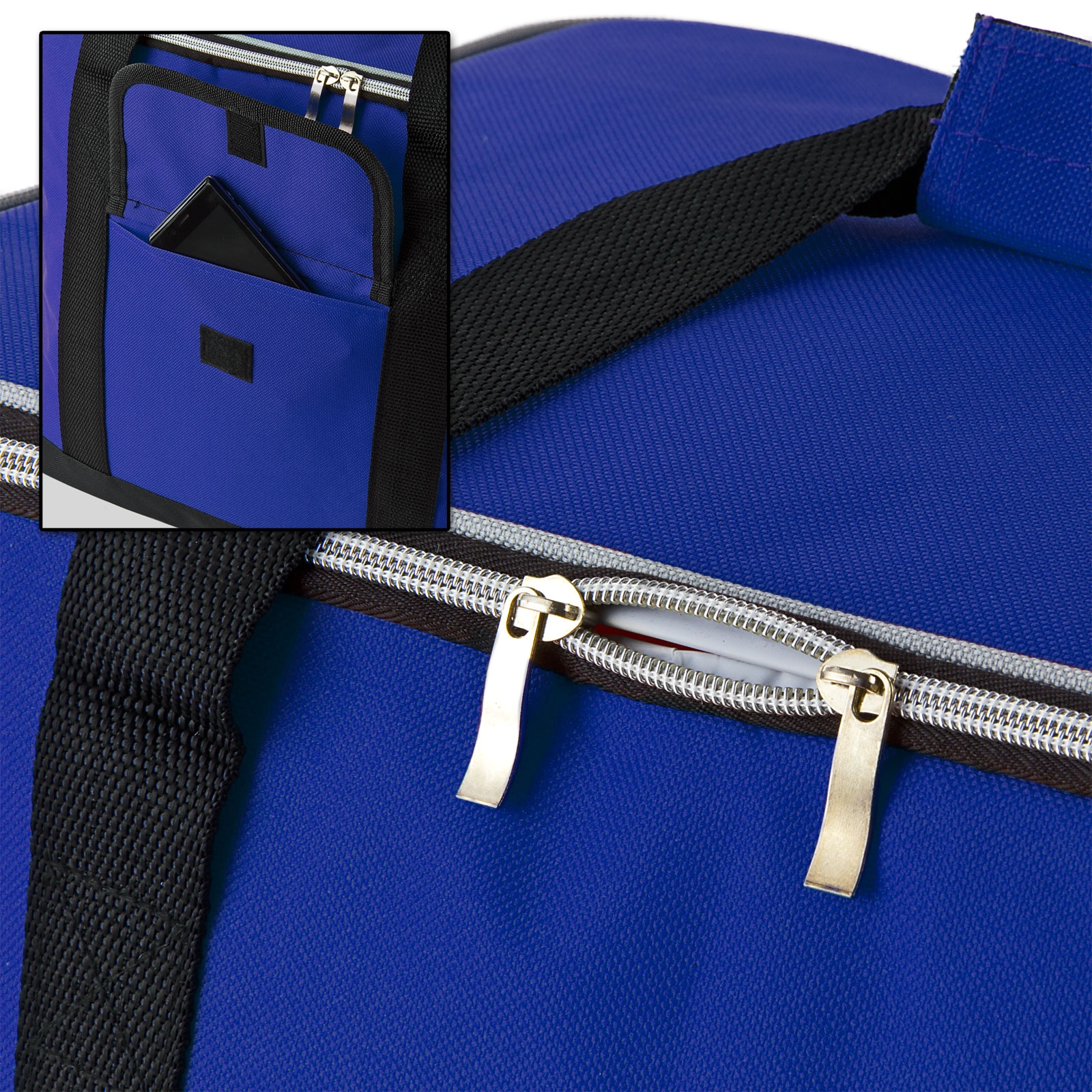 Kühltasche Thermotasche Isoliertasche Campingtasche 32 L blau