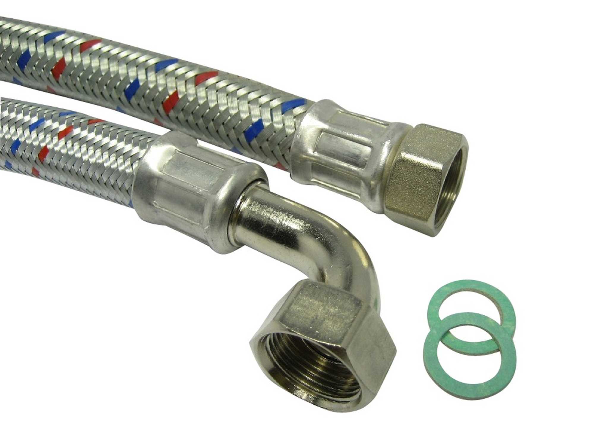 H2o-flex 2500mm 3/4 Manguera Extensión H2O-Flex Para Lavadora Y Lavavajillas - 3/4" UM X 3/4" IG - 2500 Mm - DN8 - Fabricada En Alemania Manguera Agua Potable