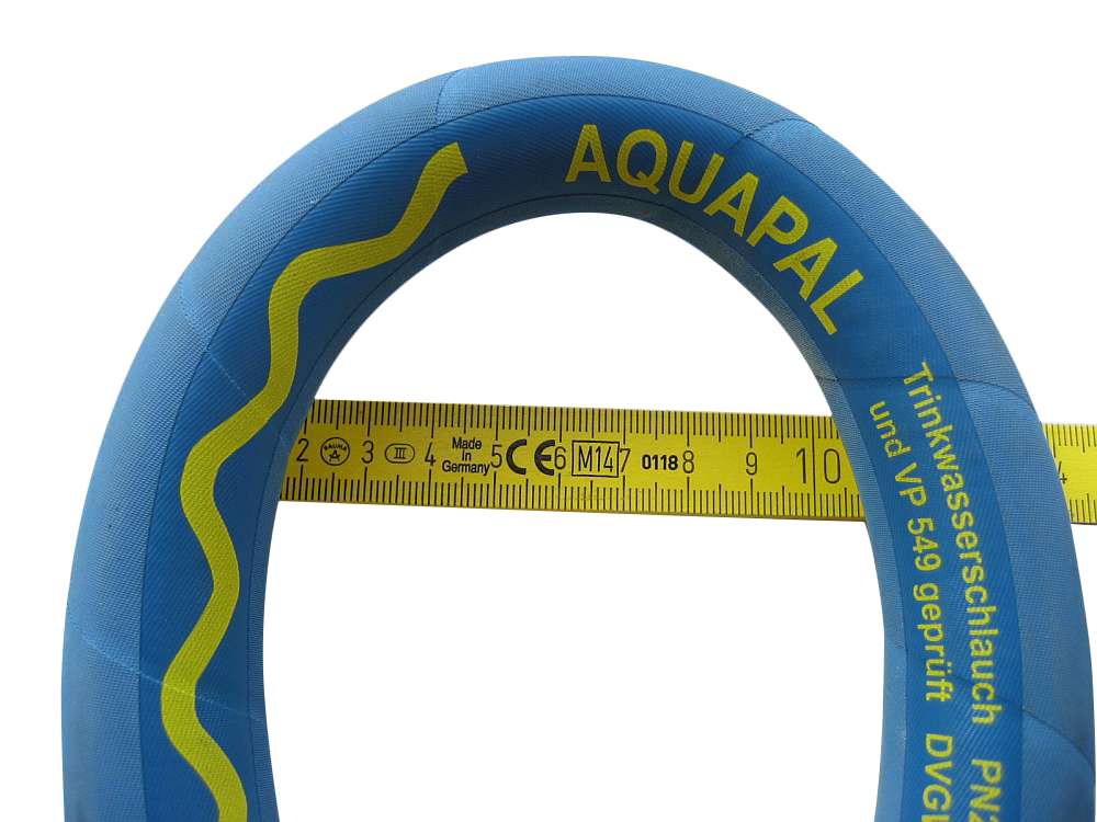 Beheizter Trinkwasserschlauch AQUAPAL, DN25, 1", frostsicher bis 25°C