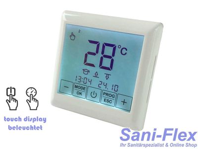 Fußbodenheizung elektrisch als Komplettset und Zubehör | Sani-Flex Fußbodenheizung elektrisch als Komplettset und Zubehör | Sani-Flex