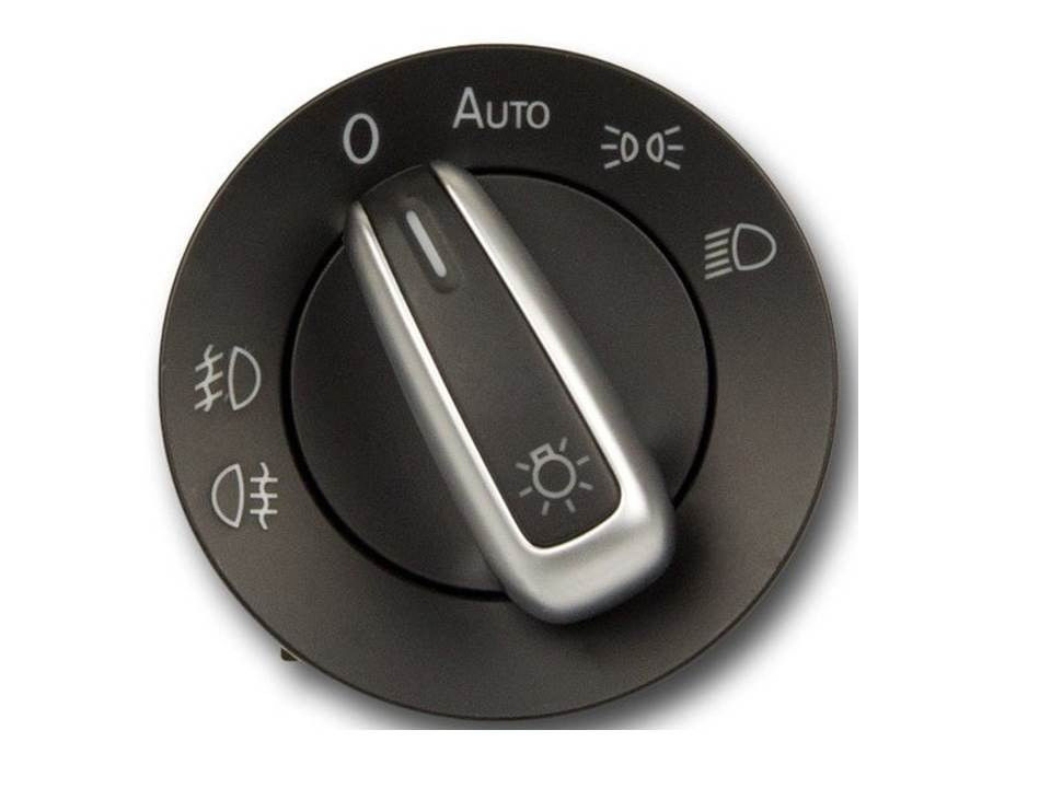 HZ-DESIGN Lichtschalter Schalter Nebelscheinwerfer Chrom AUTO passend für  Golf 6 Variant | Herzlich Willkommen bei HZ-DESIGN!