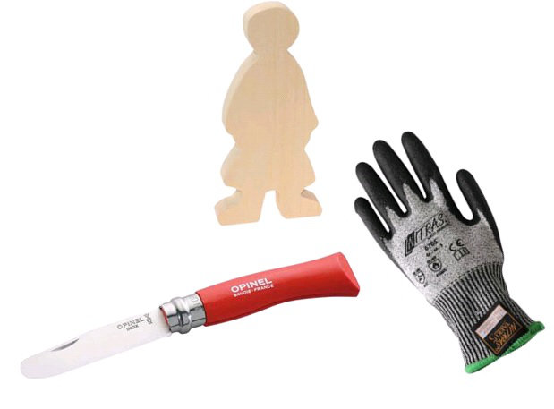 Schnitz-Set für Jungs und Mädchen