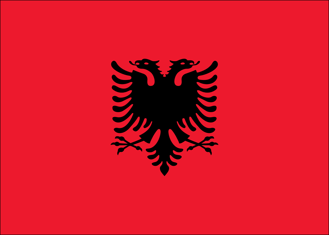 Albanien Flagge