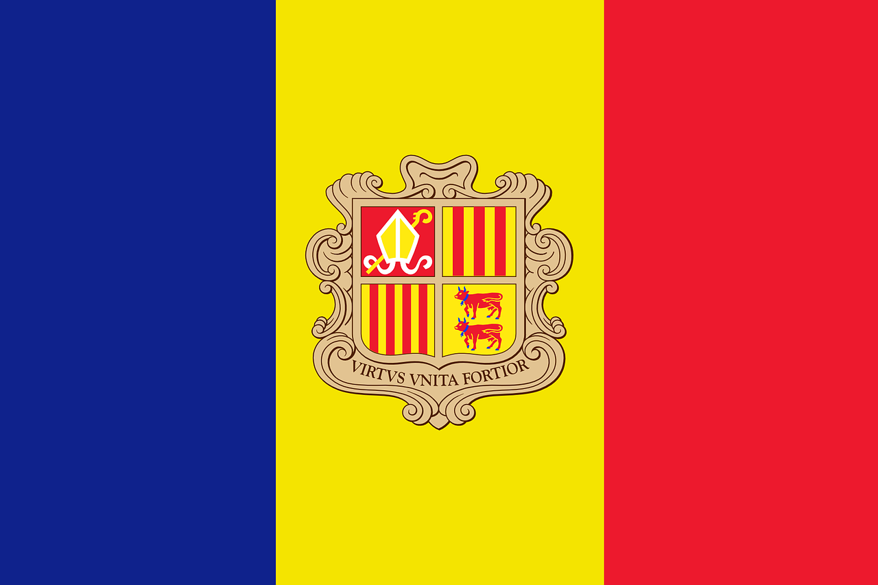 Andorra Flagge