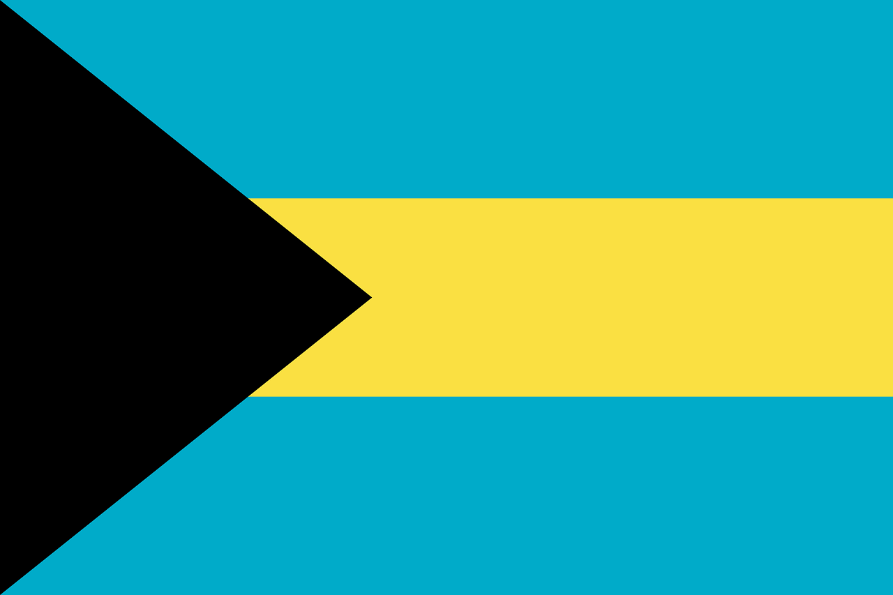 Bahamas Flagge