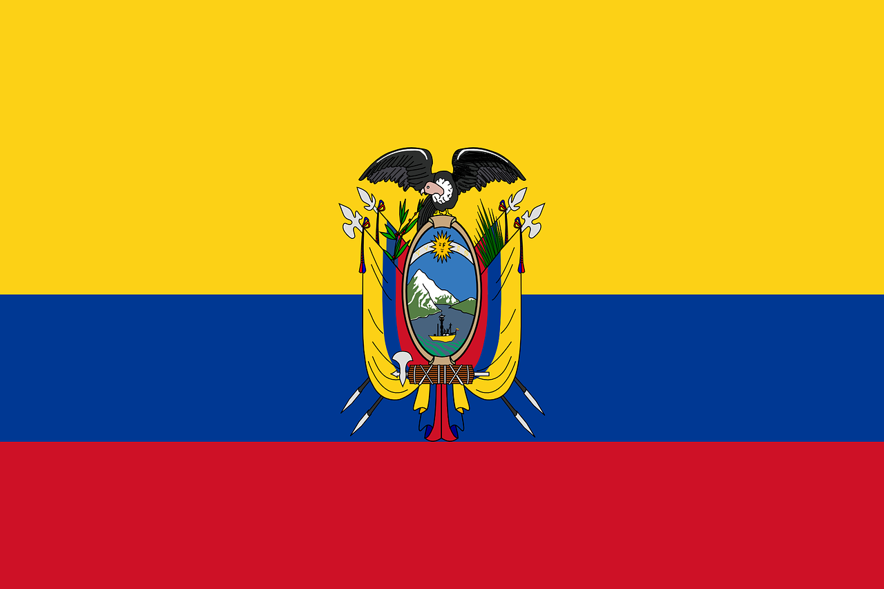 Ecuador Flagge