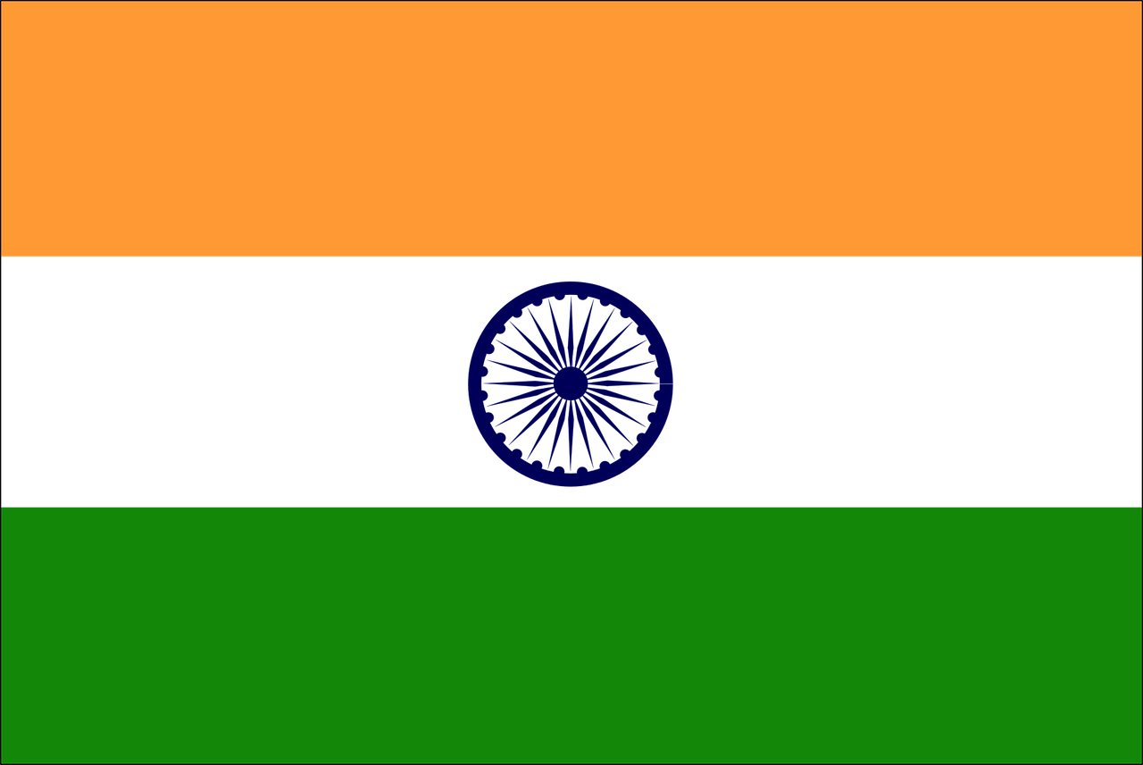 Indien Flagge