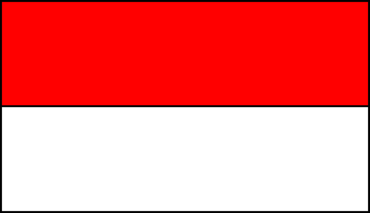 Indonesien Flagge