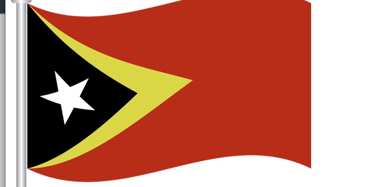 Osttimor Flagge