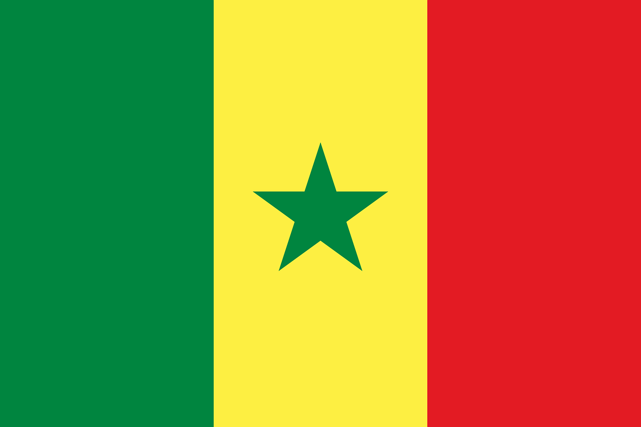 Senegal Flagge