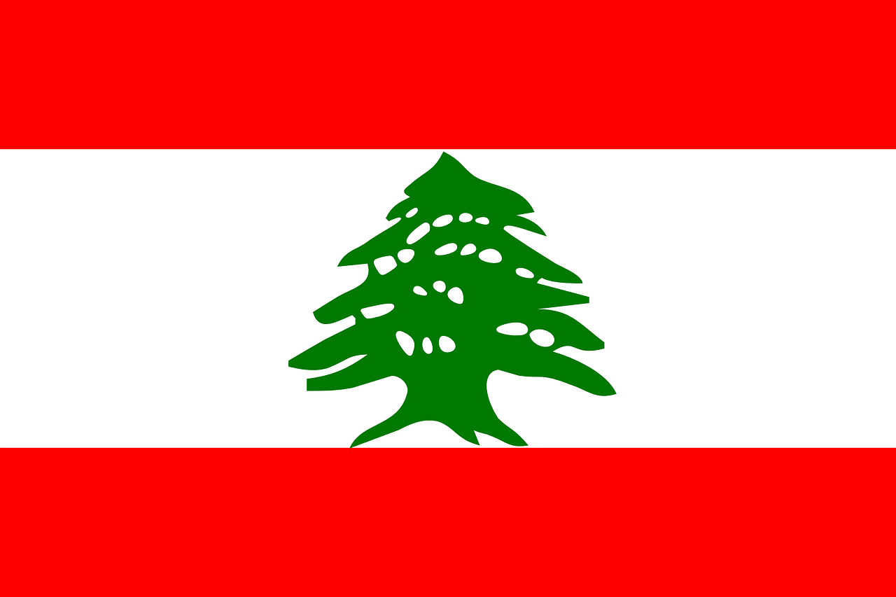 Libanon Flagge