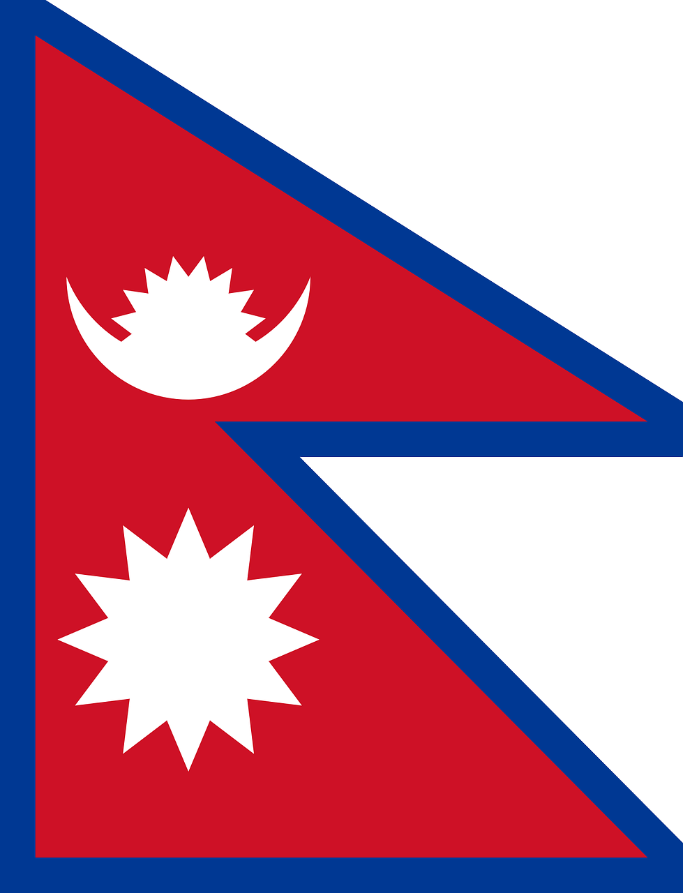 Nepal Flagge