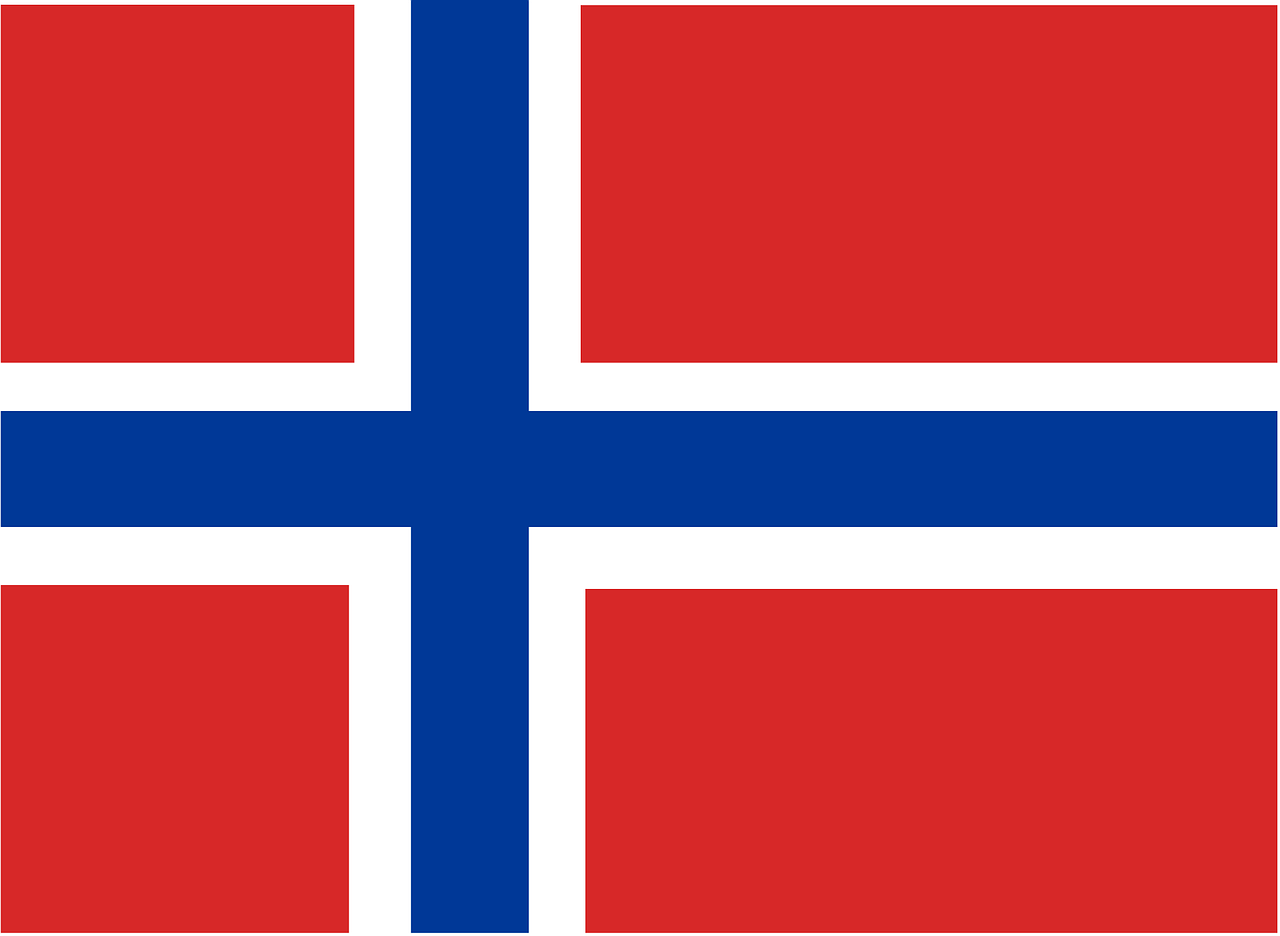 Norwegen Flagge