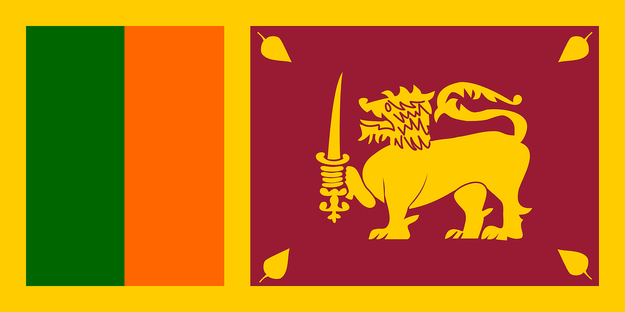  Sri Lanka Flagge