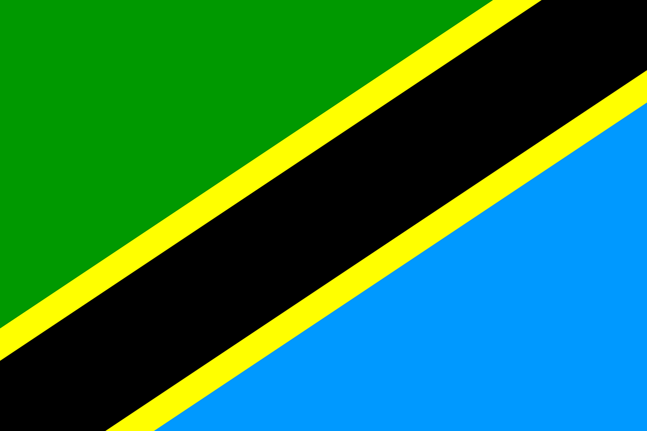 Tansania Flagge