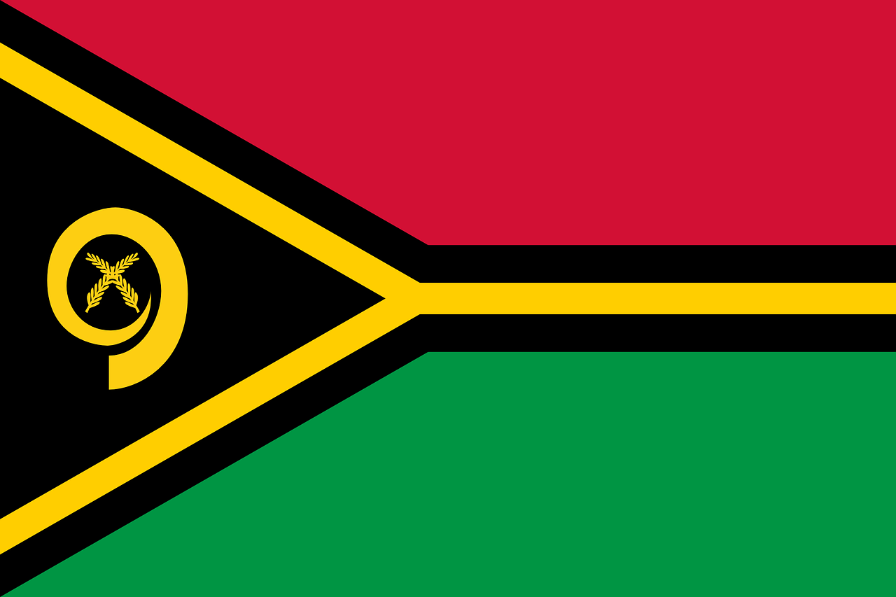 Vanuatu Flagge