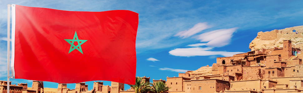 Die Marokko Flagge erklärt: Stolz auf die Geschichte und Kultur