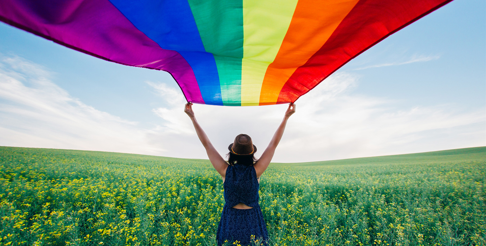 Regenbogen Flagge