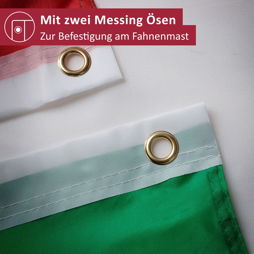 File Delle Bandiere Dell'Iran Su Un Ponte Della Via A Teheran Immagine - Foto 9