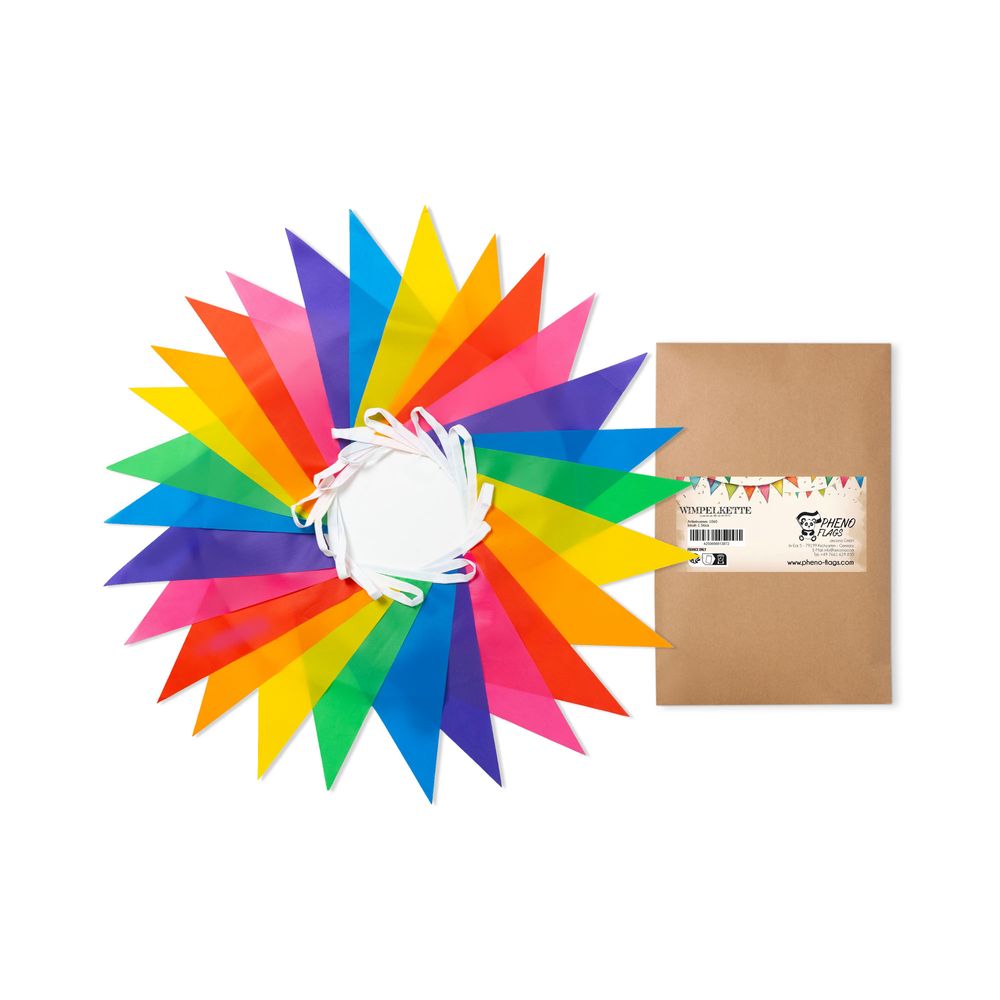 Wimpelkette Girlande Party Geburtstag Deko Wimpel Wimpelgirlande Dekoration Bunt Wimpelkette Girlande Party Geburtstag Deko Wimpel Wimpelgirlande Dekoration Bunt