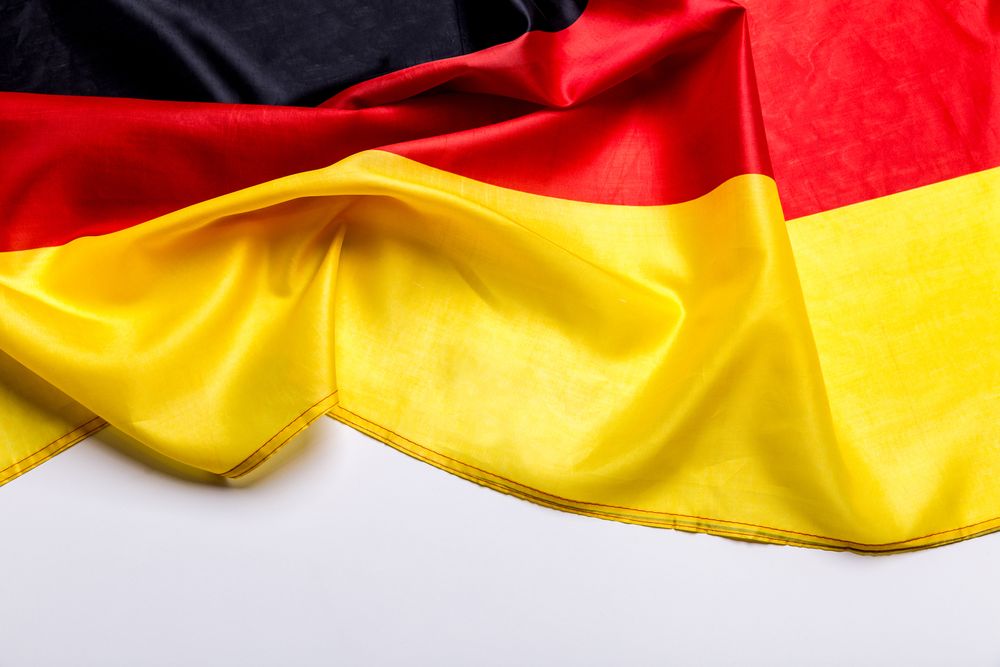 Deutschland Fahne Flagge Stockfahne 31x45 cm kaufen