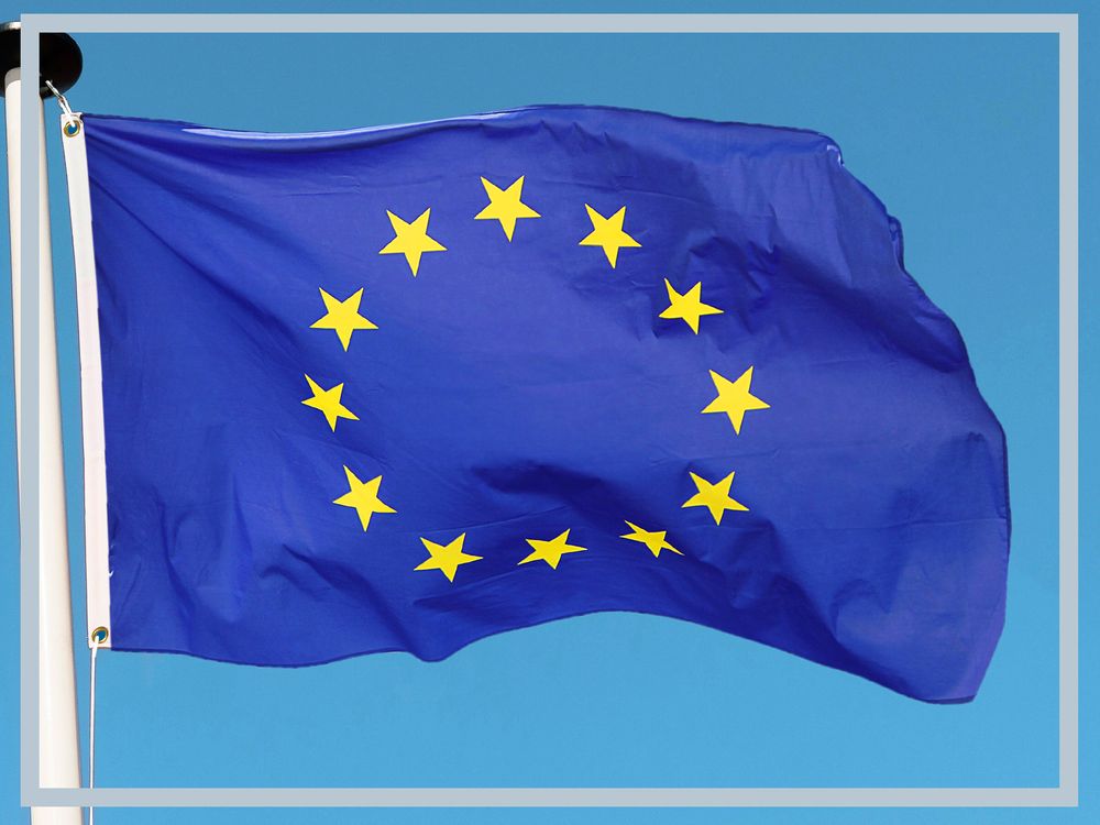 Europaflagge - .de