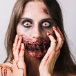 Halloween & Costume Parties: White colored contact lenses