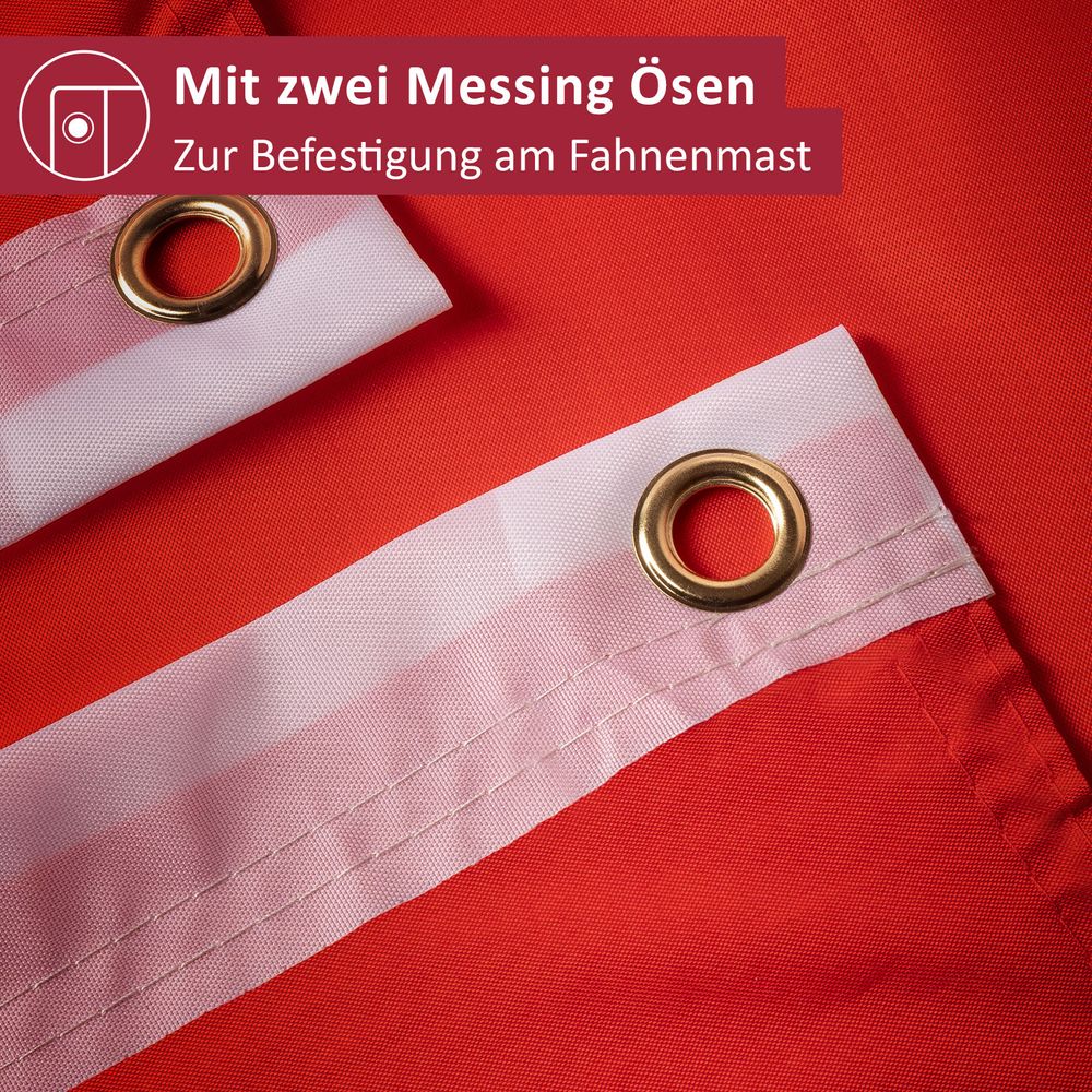 Fahne Flagge 90 * 150c Deutschland Hissfahne Hissflagge it Ösen für Fahnenast E W